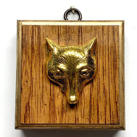 Wooden Frame with Fox (3.25” wide)