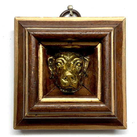 Wooden Frame with Dog (2.75