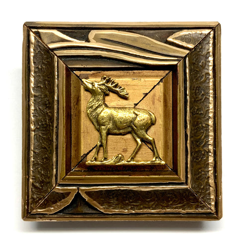 Painted Frame with Stag (3.75