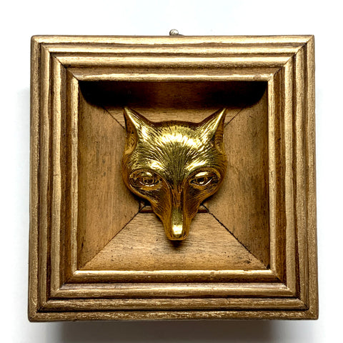 Wooden Frame with Fox (3.75
