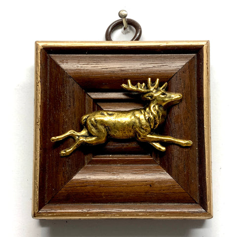 Wooden Frame with Stag (2.5