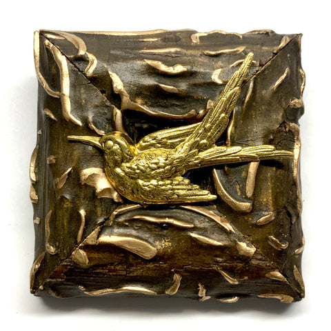 Gilt Frame with Swallow (3.75
