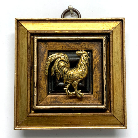 Gilt Frame with Rooster (3