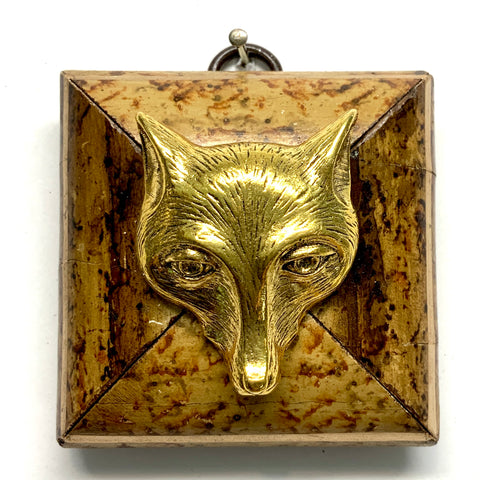Marbled Frame with Fox (2.75