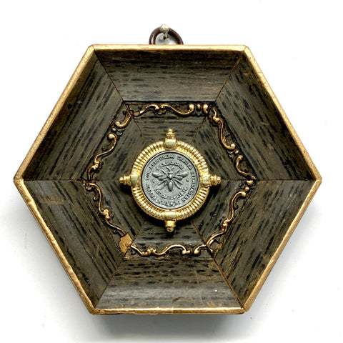 Wooden Frame with Coin (4.5