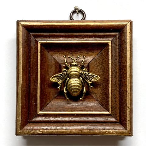 Wooden Frame with Grande Bee (3.75