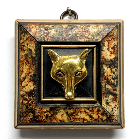 Marbled Frame with Fox (3