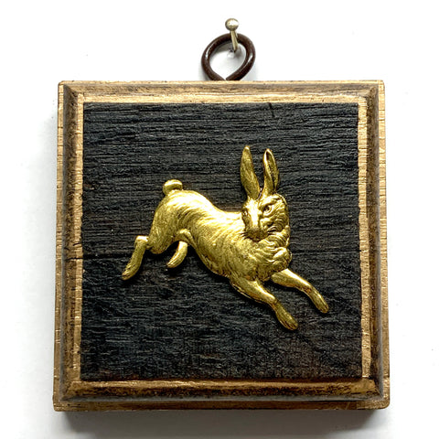 Bourbon Barrel Frame with Hare (3.25” wide)
