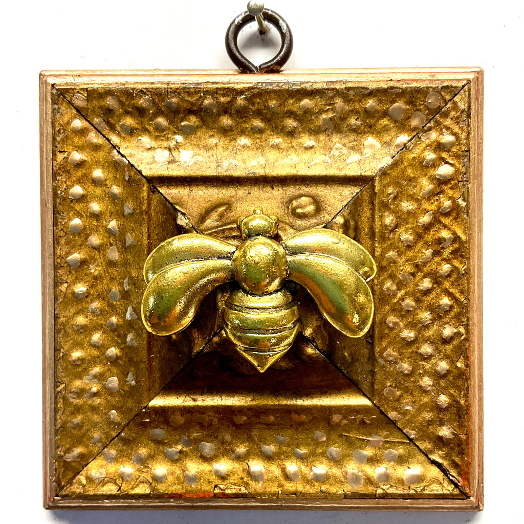 Gilt Frame with Deco Bee (3.75