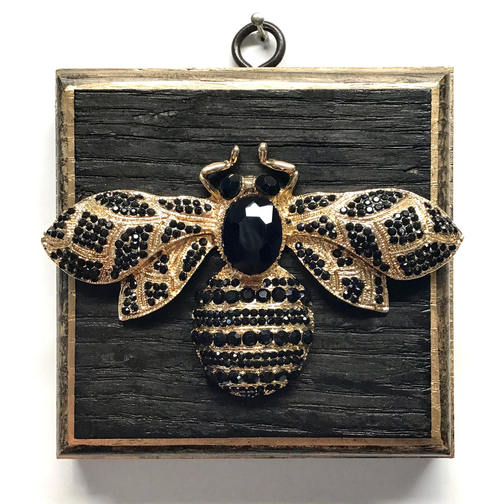 Bourbon Barrel Frame with Sparkle Bee (4” wide)
