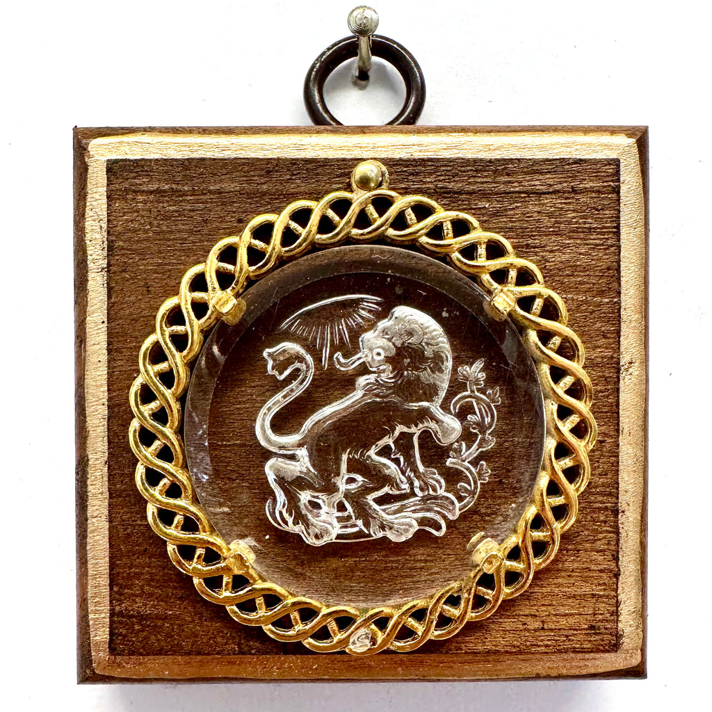 Cherry Frame with Pendant (2.5” wide)