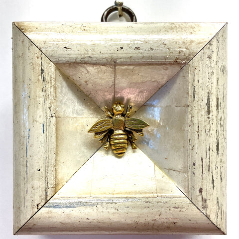 Mother of Pearl Frame with Napoleonic Bee (2.75