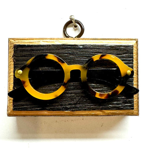 Bourbon Barrel Frame with Glasses  (3.25