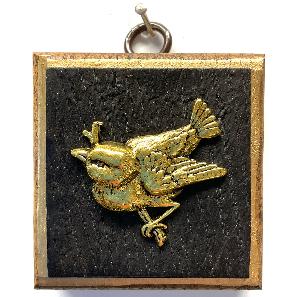 Bourbon Barrel Frame with Bird (2” wide)