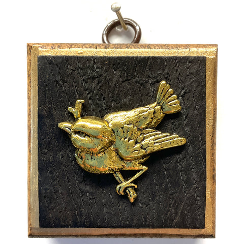 Bourbon Barrel Frame with Bird (2” wide)