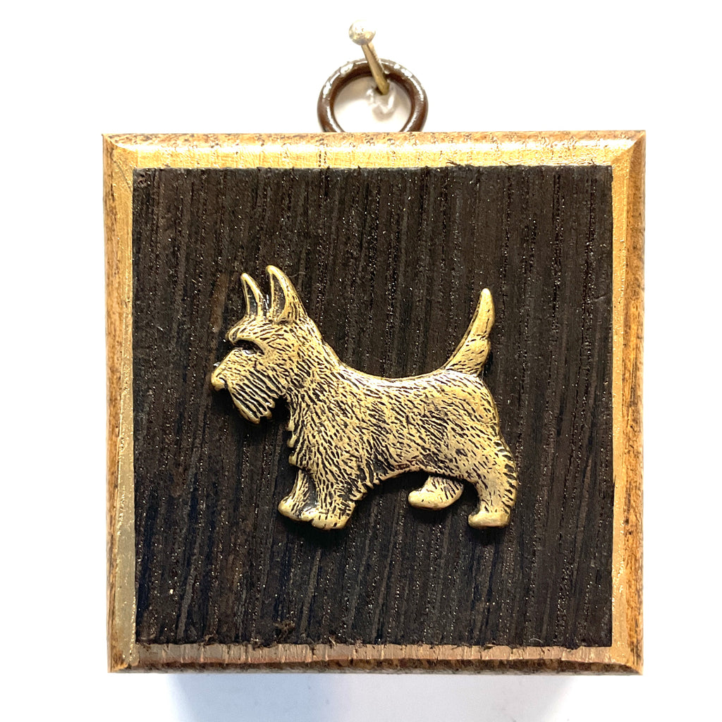 Bourbon Barrel Frame with Terrier (2.25” wide)
