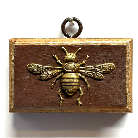 Wooden Frame with Italian Bee (3 1/4” wide)