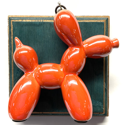 Painted Frame with Balloon Dog (5” wide)