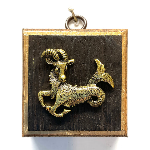 Bourbon Barrel Frame with Capricorn (2.25” wide)