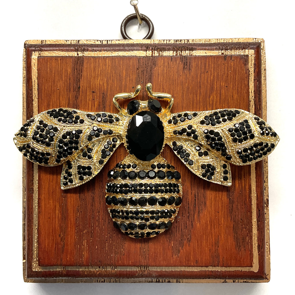 Gilt Frame with Sparkle Bee (4.5