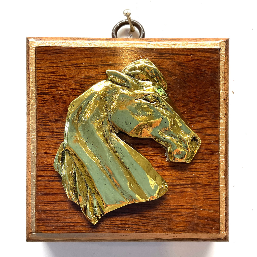 Wooden Frame with Horse (3.25” wide)