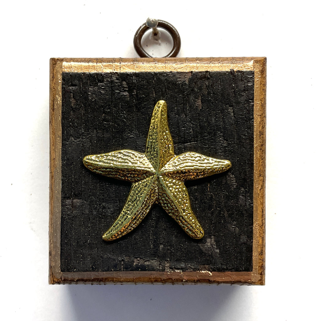 Bourbon Barrel with Starfish (2.25” wide)