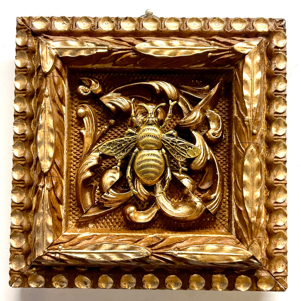 Gilt Frame with Grande Bee (4.5” wide)