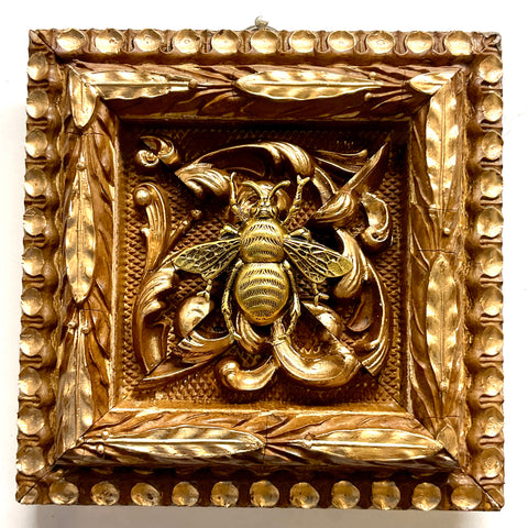 Gilt Frame with Grande Bee (4.5” wide)