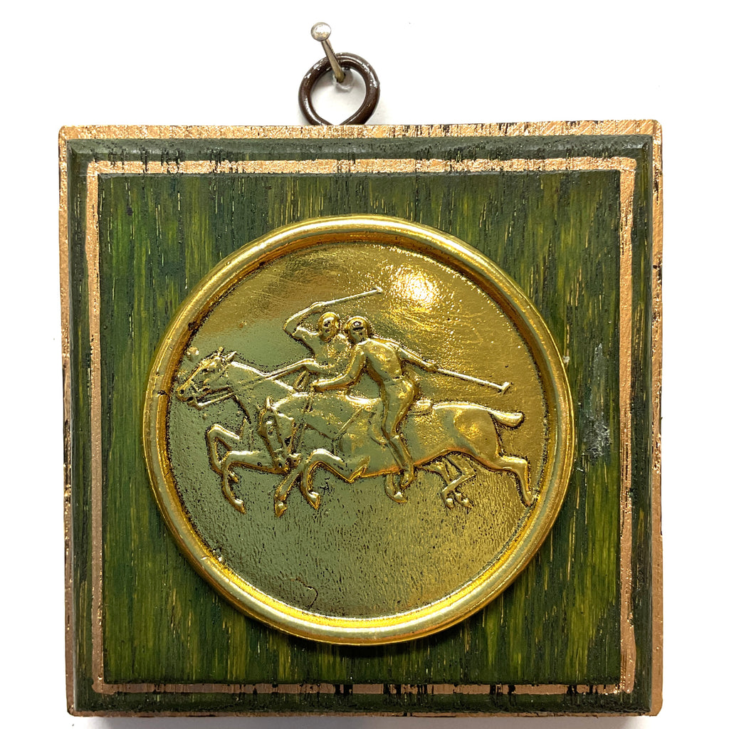 Wooden Frame with Polo Coin (4