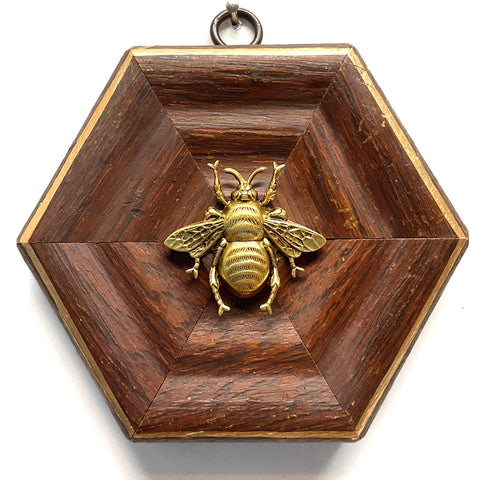 Wooden Frame with Grande Bee (4