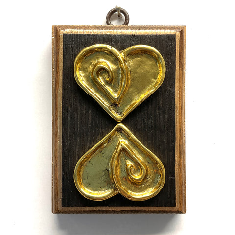 Bourbon Barrel with Hearts (4” wide)