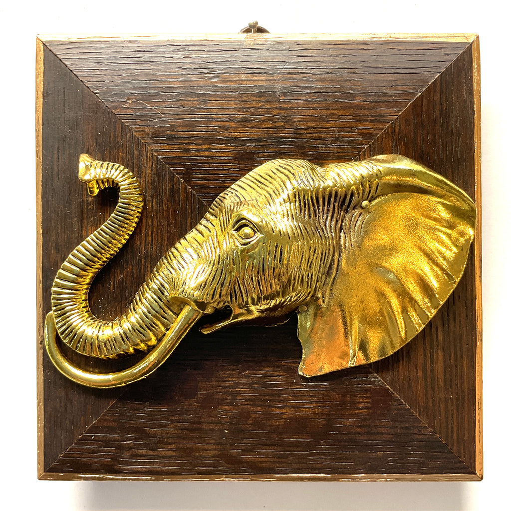 Wooden Frame with Elephant (6” wide)