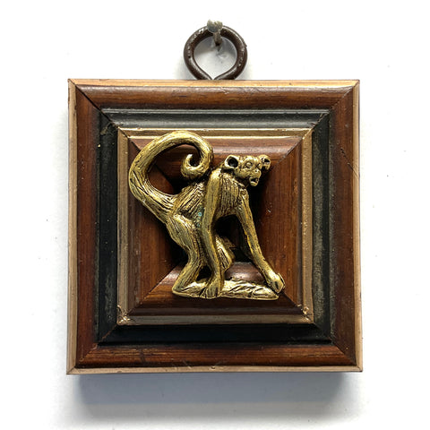 Wooden Frame with Monkey (2.5” wide)