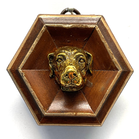 Wooden Frame with Dog (2.75