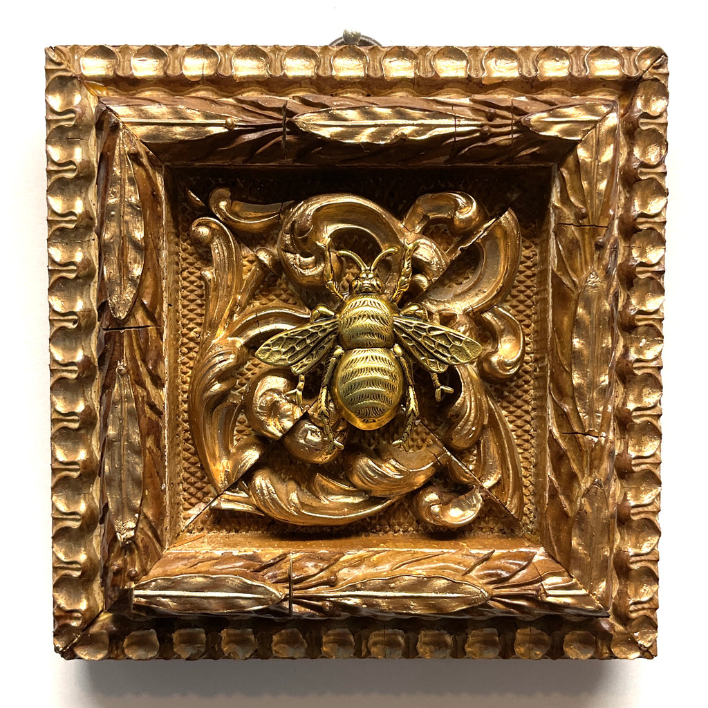 Gilt Frame with Grande Bee (4.5” wide)