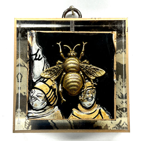 Wooden Frame with Grande Bee on Coromandel