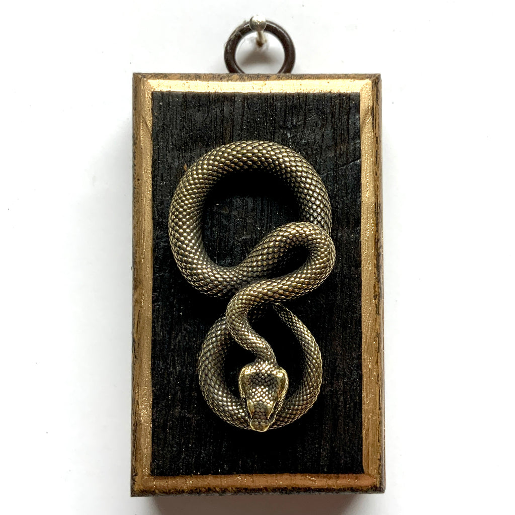Bourbon Barrel Frame with Snake (2