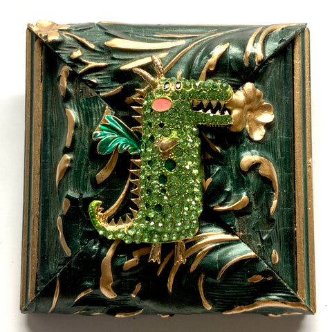 Painted Frame with Dragon (4
