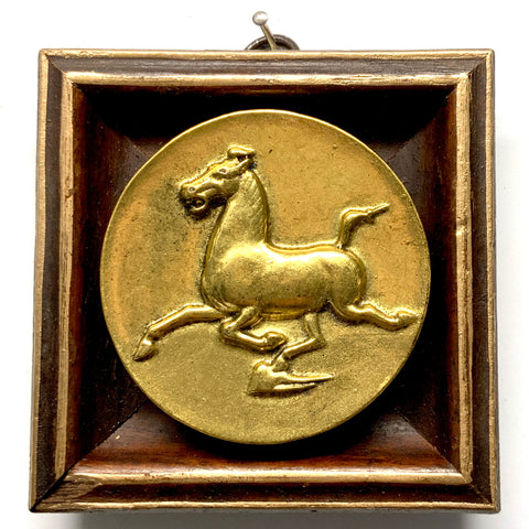 Wooden Frame with Flying Horse of Gansu (3.75