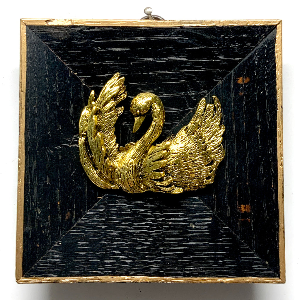 Painted Frame with Swan (4