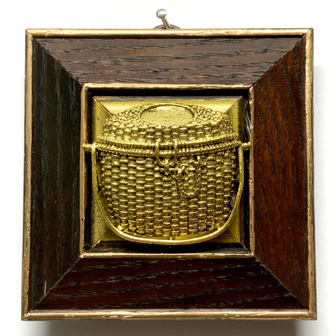 Wooden Frame with Nantucket Basket (3.75