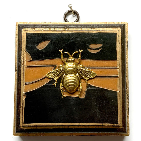 Wooden Frame with Grande Bee on Coromandel (4