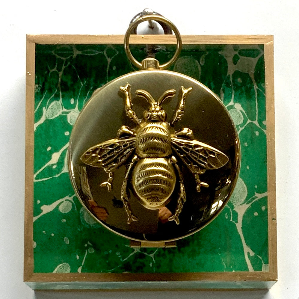 Acrylic Frame with Grande Bee on Compass / Slight Imperfections (3