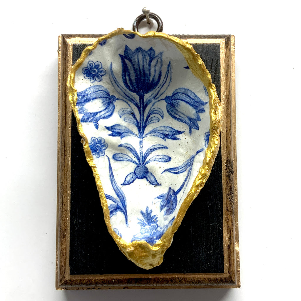 Bourbon Barrel Frame with Oyster Shell (3.25