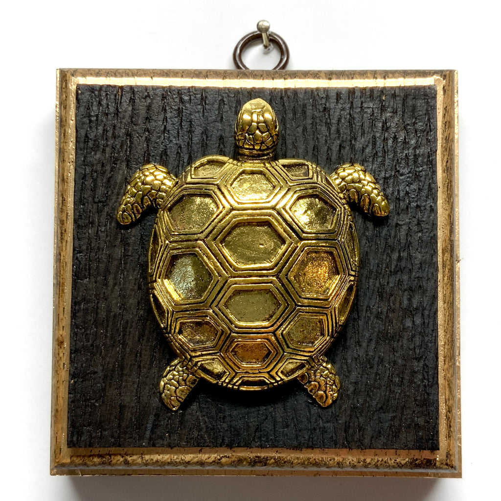 Bourbon Barrel Frame with Turtle (4