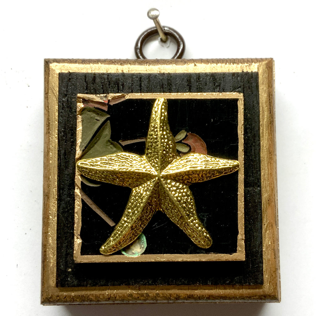 Bourbon Barrel Frame with Starfish on Coromandel (2.5