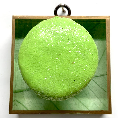 Acrylic Frame with Macaron on Mulberry Paper / Slight Imperfections (3