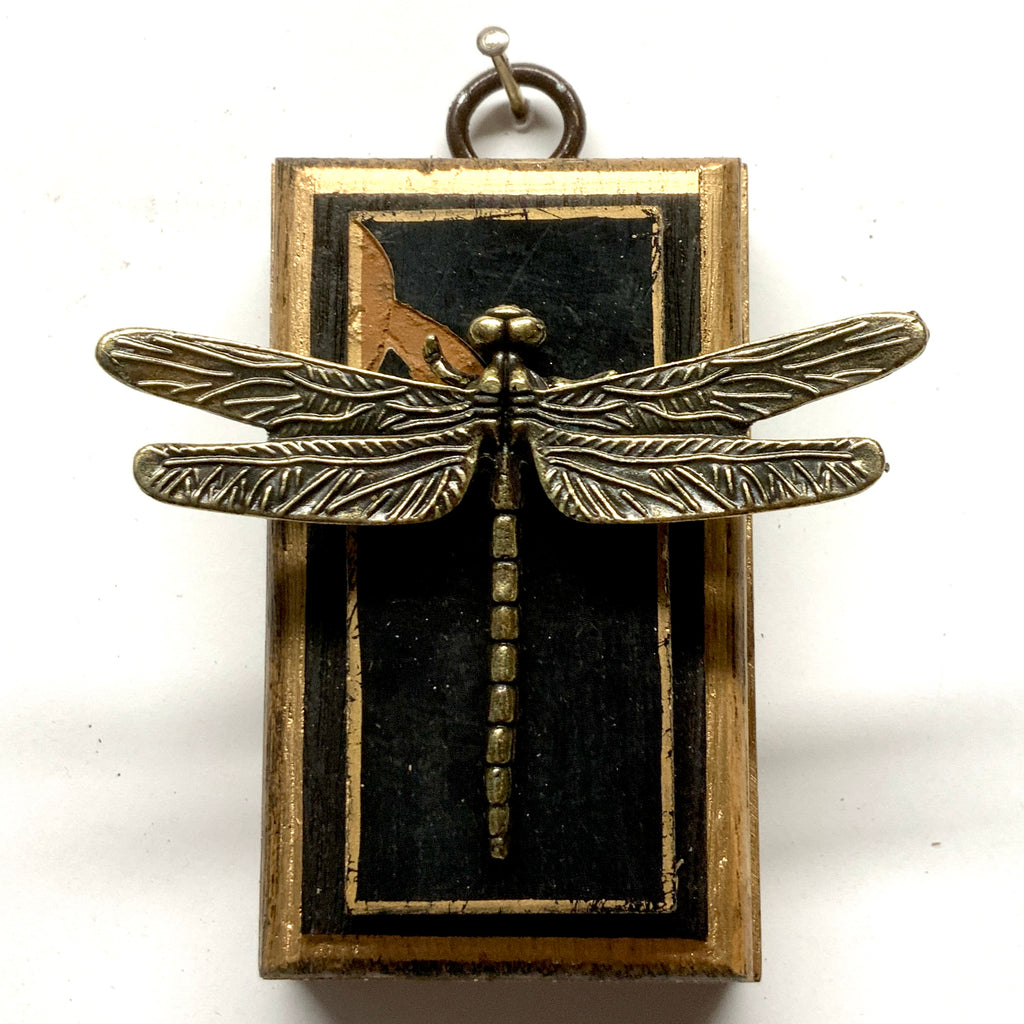 Bourbon Barrel Frame with Dragonfly on Coromandel (2