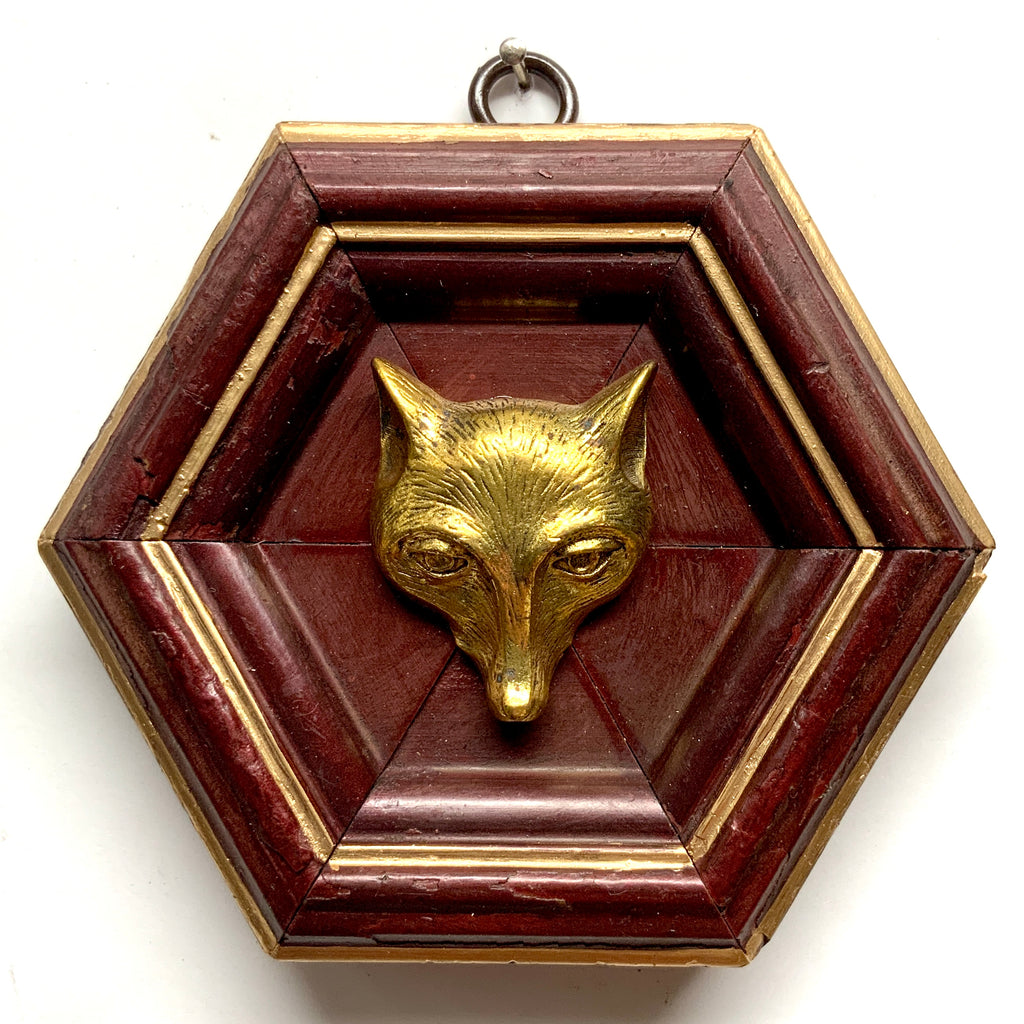 Painted Frame with Fox (4.75