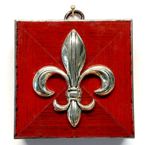 Modern Lacquered Frame with Fleur-de-Lis (3” wide)